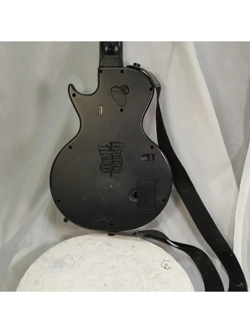 RedOctane Gibson PS3 Guitar Hero Wireless Controller Black with Strap Tested